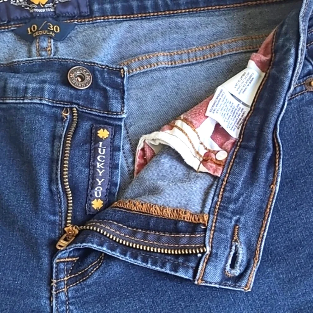 Lucky Brand Sweet & Straight Leg Denim Jeans Blue Women's 10 / 30 Regular